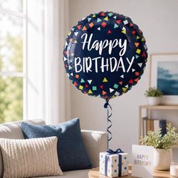 Anagram Balloons Reason to Celebrate Birthday Foil Balloon 1 pk