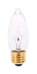 Satco 25 W B11 Decorative Incandescent Bulb E26 (Medium) Soft White 1 pk