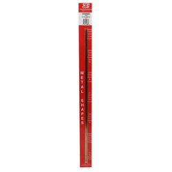 K&S 1/8 in. W X 12 in. L Rectangular Brass Tube 1 pk