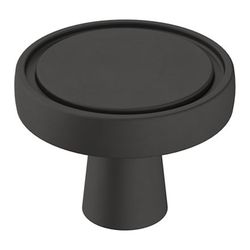 Amerock Destine Contemporary Round Cabinet Knob 1-3/8 in. D 1 in. Matte 1 pk