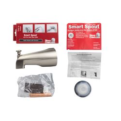 Sioux Chief SmartSpout Satin Nickel Wall Mount Tub Faucet