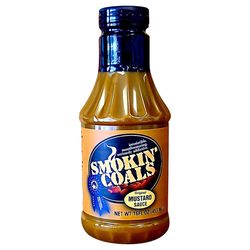 Smokin' Coals Mustard BBQ Sauce 16 oz