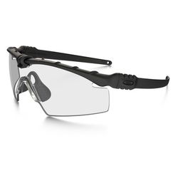 Oakley Standard Issue Ballistic M Frame Sunglasses Unisex Matte Black Frame Clear Lens Blue Light Bl