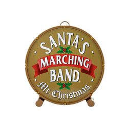 Mr. Christmas Multicolored Santa's Marching Band Musical Animated Decor