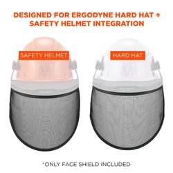 Ergodyne Skullerz Face Shield Black