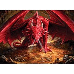 Cobble Hill Dragon's Lair Jigsaw Puzzle 1000 pc