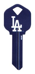 HILLMAN MLB Kwikset/66 KW1 House/Office Key Blank Single Blue