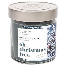 Signature Soy Signature Soy Green Oh Christmas Tree Scent Candle Candle 15.1 oz
