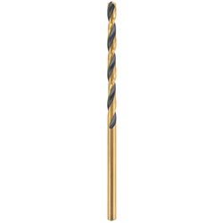 DeWalt Black & Gold 1/8 in. X 2.75 in. L High Speed Steel Split Point Drill Bit Round Shank 2 pc