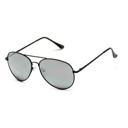 WearMe Pro Sunglasses Black Frame Silver Lens