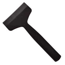 R&M International Corp International Black Silicone Handled Dish Scraper