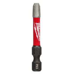 Milwaukee Shockwave Phillips #3 X 2 in. L Power Bit Alloy Steel 1 pc