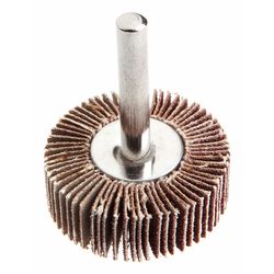 Forney 1-1/2 in. D X 1/4 in. Aluminum Oxide Flap Wheel 120 Grit 1 pc