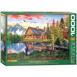 Eurographics The Fishing Cabin Jigsaw Puzzles Multicolored 1000 pc