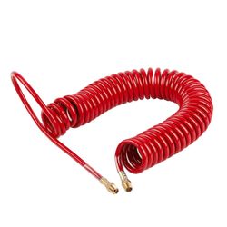 CRAFTSMAN 25 ft. L X 1/4 in. D Polyurethane Recoil Air Hose 160 psi Red