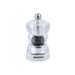 Swissmar Clear Acrylic Pepper and Salt Mills