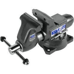 Wilton 4.5 in. Ductile Iron Tradesman XC Bench Vise 360 deg Swivel Base