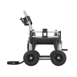 Gorilla 250 ft. Black/Gray Wheeled Hose Reel Cart