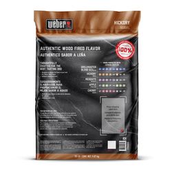 Weber Hardwood Pellets All Natural Hickory 20 lb