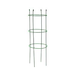 Glamos Wire 42 in. H X 14 in. W X 14 in. D Green Steel Hinged Tomato Cage
