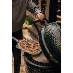 Big Green Egg 14 in. (fits 2XL thru L) Ceramic Natural Pizza Stone 1 pk
