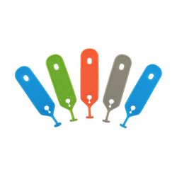 Nite Ize IdentiKey Plastic Assorted Tags Key ID Tag