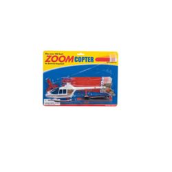 Schylling Retro Zoom Copter Plastic Rubber Multicolored