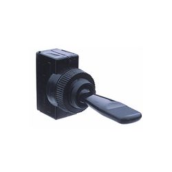 Calterm 20 amps Toggle Momentary Switch Black 1 pk