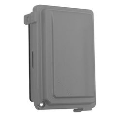 Sigma Engineered Solutions Rectangle Die-Cast Metal 1 gang 5.98 in. H X 4.02 in. W Weatherproof Cove