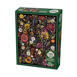 Cobble Hill Flower Press Happiness Jigsaw Puzzle Multicolored 1000 pc