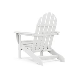 POLYWOOD Ivy Terrace White HDPE Frame Chair