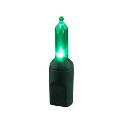 Celebrations Platinum LED T5 Green 50 ct String Christmas Lights 25 ft.