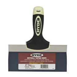 Hyde Pro Project Blue Steel Taping Knife 8 in. W X 9.3 in. L