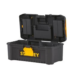 STANLEY Essential 12.5 in. Tool Box Black/Yellow