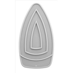 Whitmor 11.5 in. H X 5.8 in. W X 0.3 in. L Iron Rest
