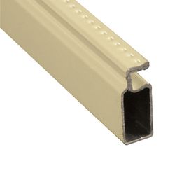 Prime-Line Almond Aluminum 3/4 in. W X 146 in. L Screen Frame 1 pk
