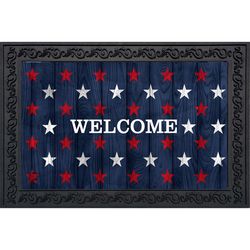 Briarwood Lane 30 in. W X 18 in. L Multi-Color Rubber Door Mat