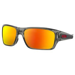 Oakley Turbine Sunglasses Unisex Black Frame Orange Lens Polarized