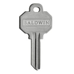 Baldwin Reserve C-Keyway House Key Blank Single