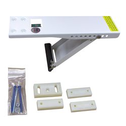 A/C Safe Condenser Wall Mounting Kit White