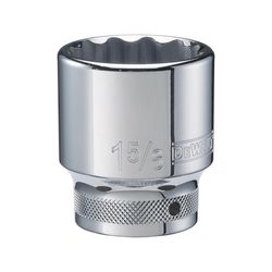 DeWalt 1-5/8 in. X 3/4 in. drive SAE 12 Point Socket 1 pc