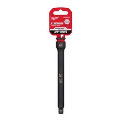 Milwaukee Shockwave 6 in. X 3/8 in. drive SAE Impact Extension 1 pc
