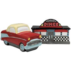 Streamline Ceramic Salt and Pepper Set 1 each
