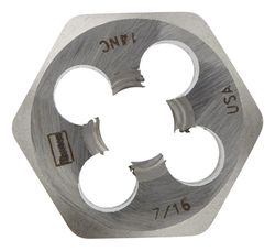 Irwin Hanson SAE 7/16 in. Hexagon Die