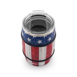Yukon Outfitters Single Barrel 12 oz American Flag BPA Free Tumbler
