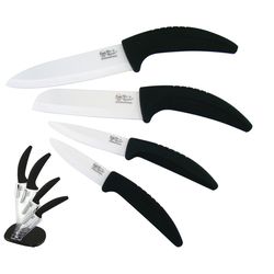 Frost Cutlery 6 in. L Ceramic Knife Set 5 pc