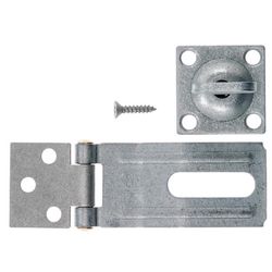 Ace Galvanized Steel 3-1/4 in. L Swivel Staple Safety Hasp 1 pk