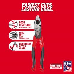 Milwaukee 9.61 in. Forged Steel Lineman's Pliers