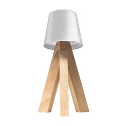 Bailey 10.6 in. Matte White Table Lamp