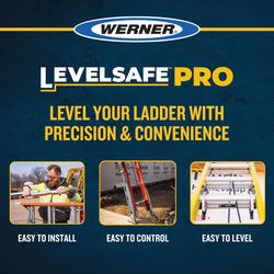 Werner Aluminum Ladder Leveler 1 pk